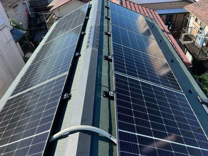 太陽光発電の施工事例02
