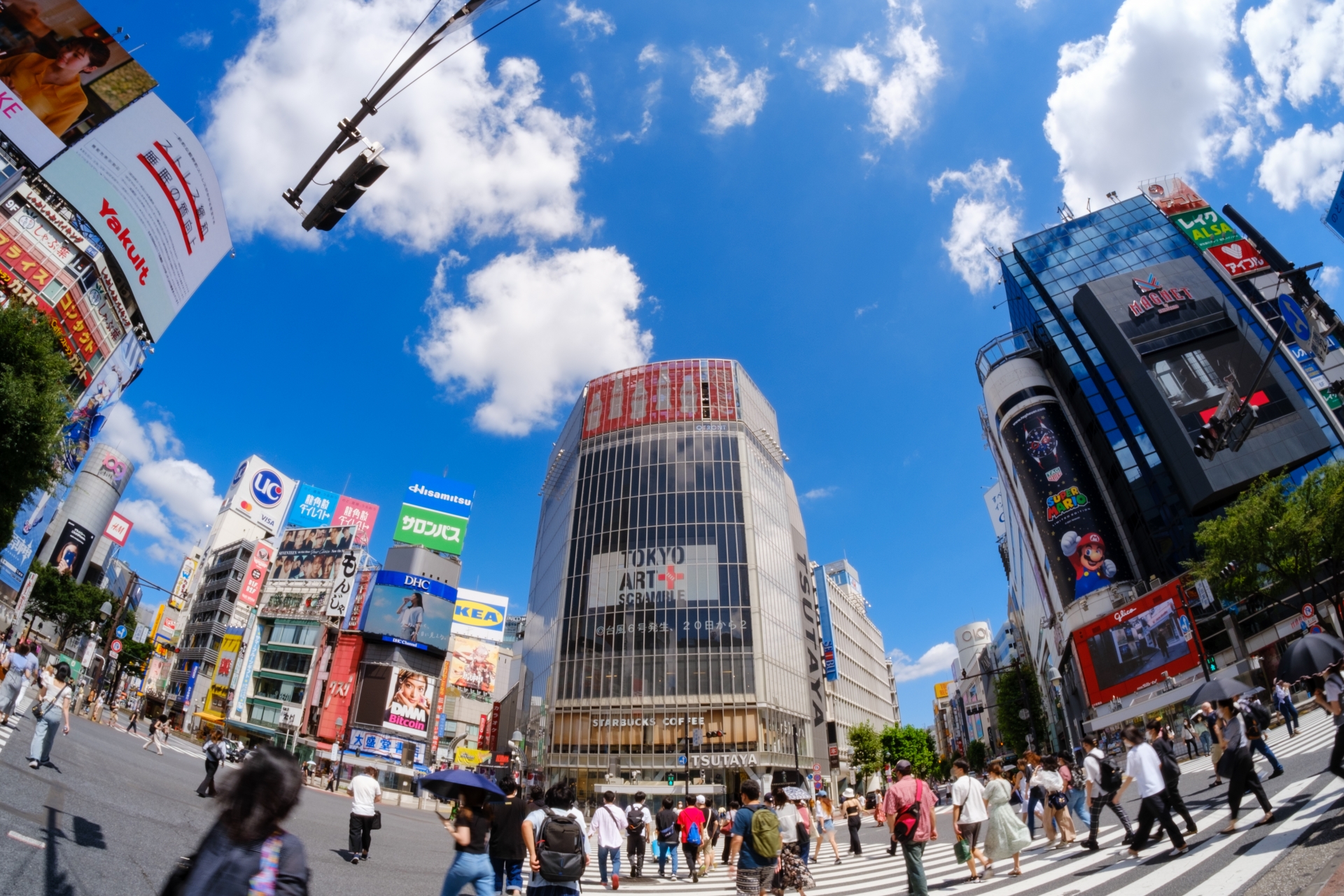 ［東京都渋谷区］魚眼レンズでみた渋谷　アイキャッチ画像