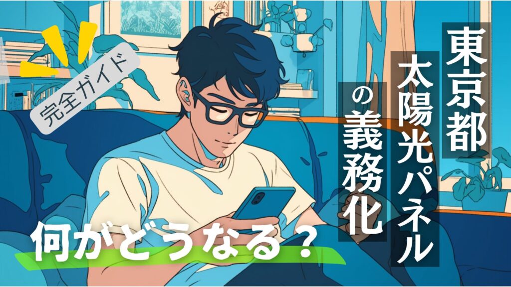 【完全ガイド】東京都 太陽光パネル 義務化：2025年最新情報│デメリットは？対象外は？