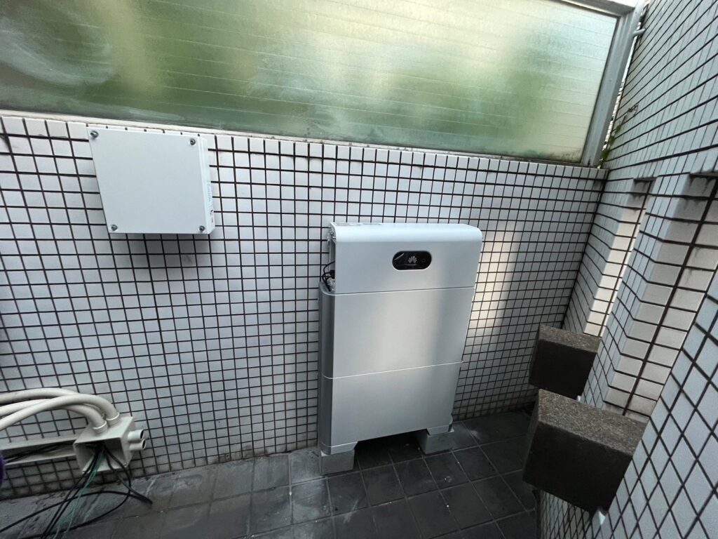 節電プロが施工した蓄電池08