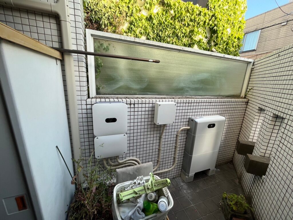 節電プロが施工した蓄電池09