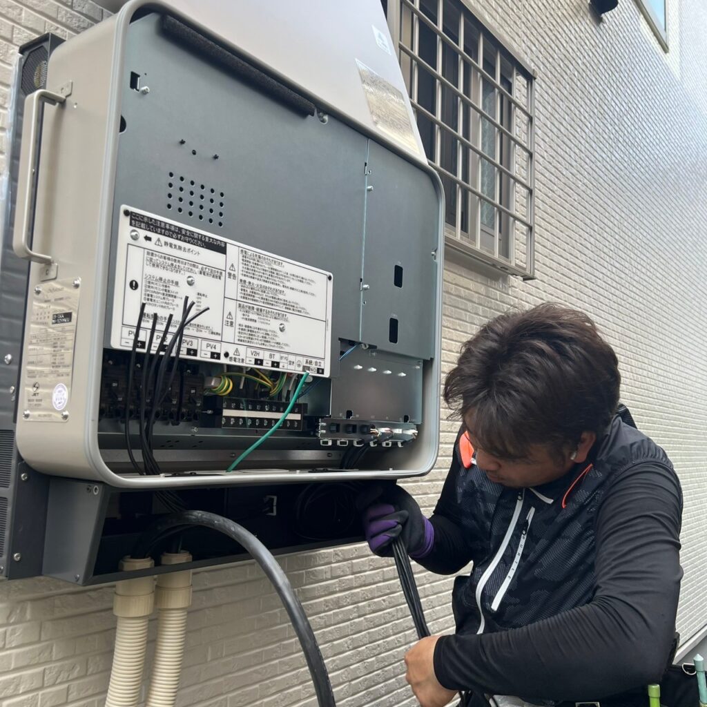 ECODAの施工完了までの流れ イメージ