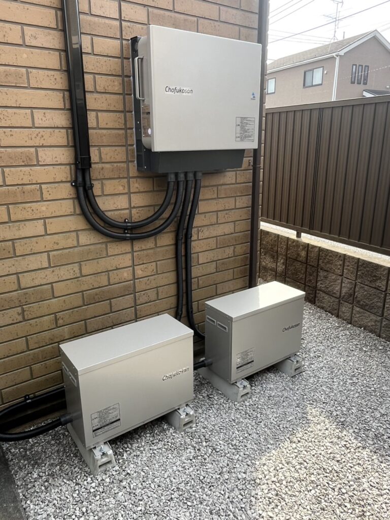 ECODAが設置した蓄電池