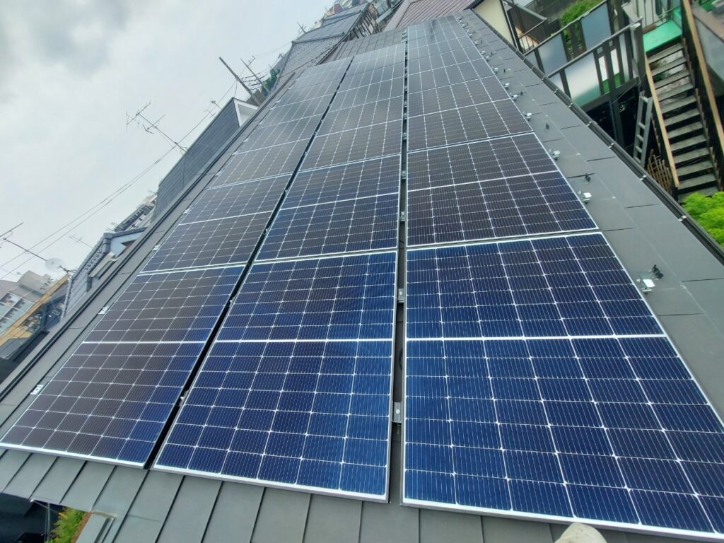 節電プロが施工した太陽光パネル01