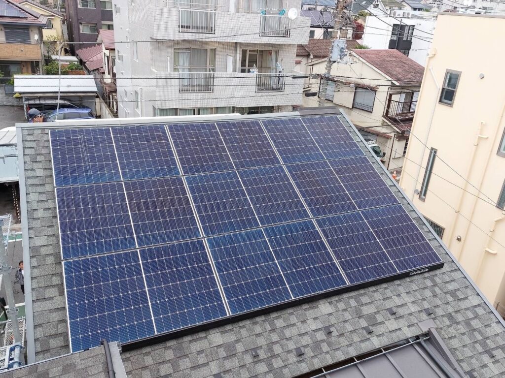 節電プロが施工した太陽光パネル06