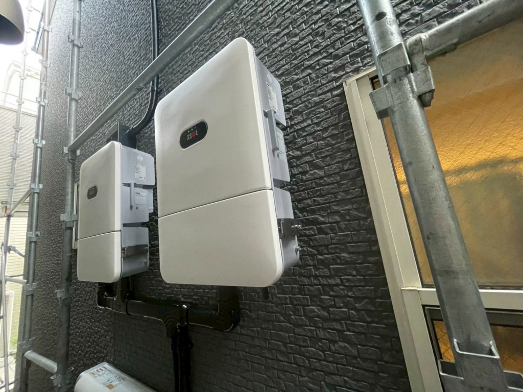 設置された蓄電池