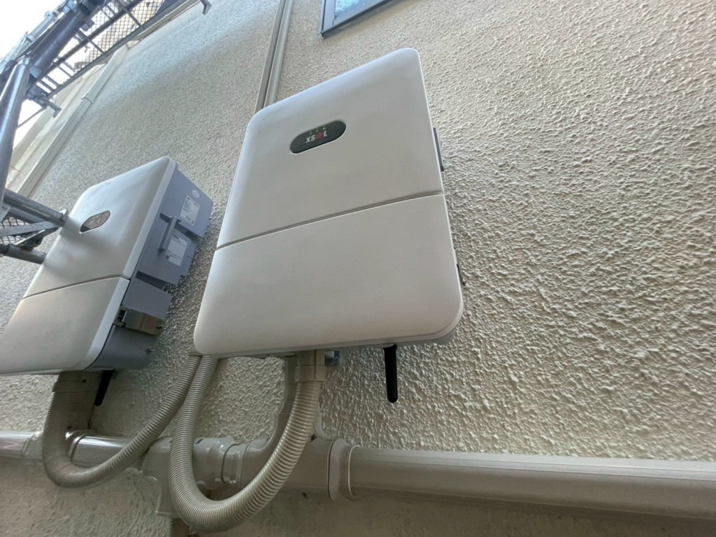 設置された蓄電池